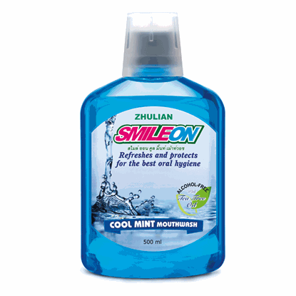 Picture of Smile On Cool Mint Mouthwash