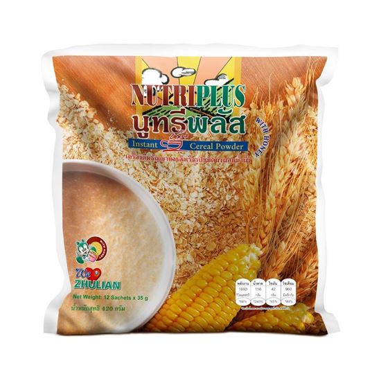 รูปภาพของ นูทรีพลัส เครื่องดื่มธัญญาหารสำเร็จรูปชนิดผงผสมน้ำผึ้ง