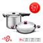 Picture of Cookline X 2 in 1 Wok & Pressure Cooker Set