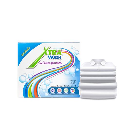 รูปภาพของ เอ็กซ์ตร้า วอช ผงซักฟอกสูตรเข้มข้น 1 กก.