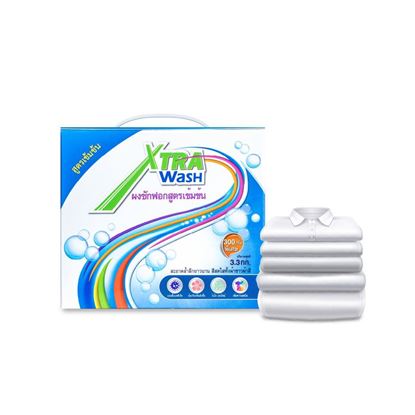 รูปภาพของ Xtra Wash เอ็กซ์ตร้า วอช ผงซักฟอกเข้มข้น  3.3 กก.